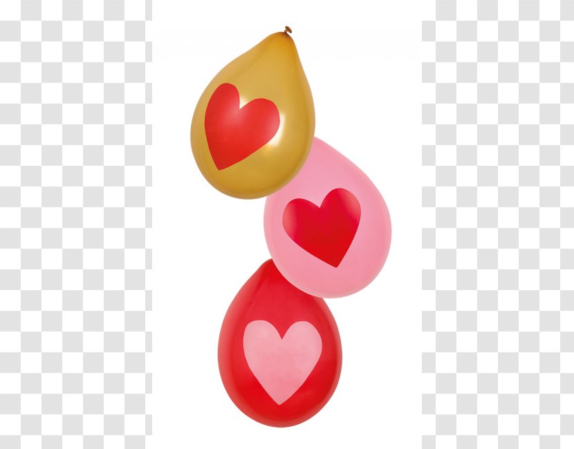 Heart Love Valentine's Day Toy Balloon PartyDeko.de - Jewellery Transparent PNG