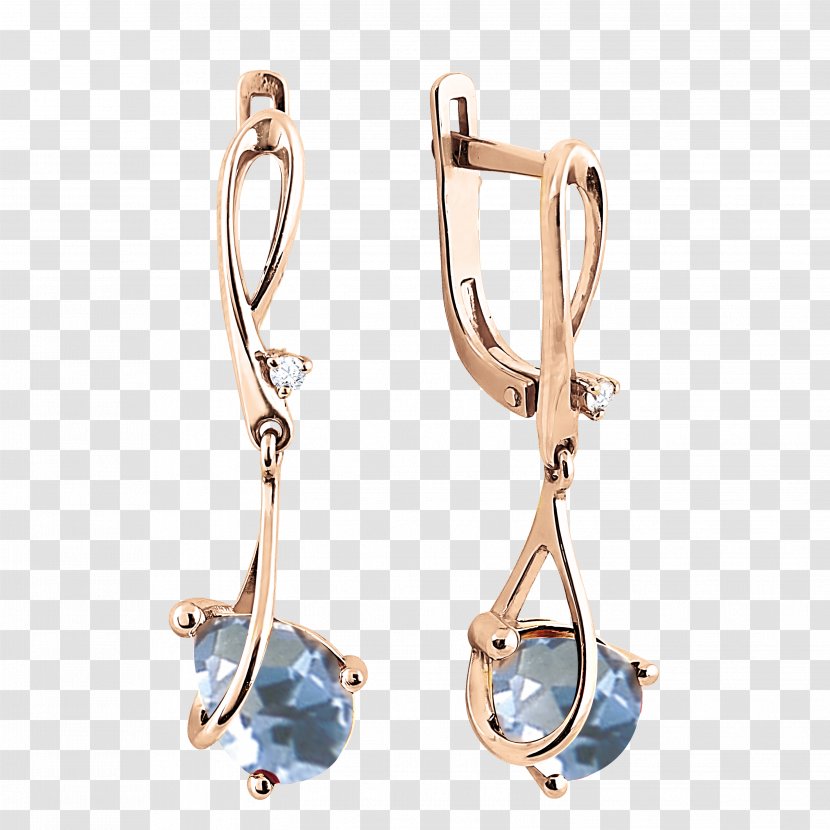 Earring Gold Body Jewellery Charms & Pendants - Diamond - Earrings Transparent PNG