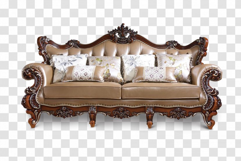 Europe Loveseat Couch Divan - Sofa Transparent PNG