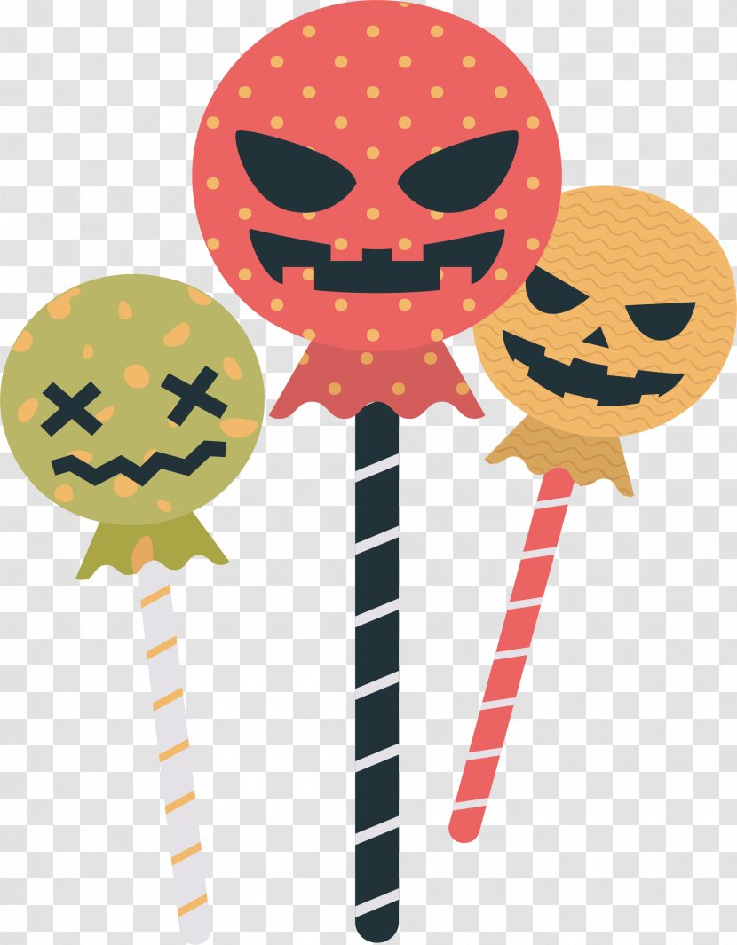 Lollipop Candy Clip Art - Horror Transparent PNG