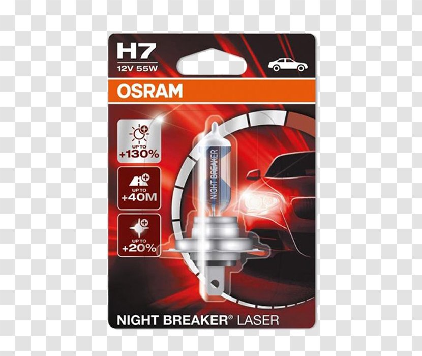 Incandescent Light Bulb Osram Headlamp - Brand Transparent PNG