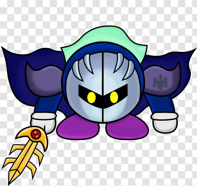 Meta Knight Art Kirby Clip - Fictional Character Transparent PNG