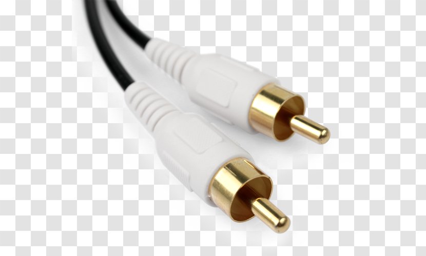 Coaxial Cable - RCA Connector Transparent PNG