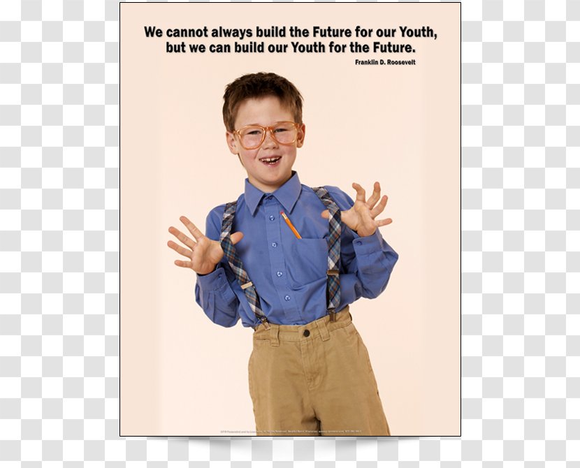 Franklin D. Roosevelt T-shirt We Cannot Always Build The Future For Our Youth, But Can Youth Future. Dress Shirt Sleeve - Homo Sapiens - Poster Transparent PNG