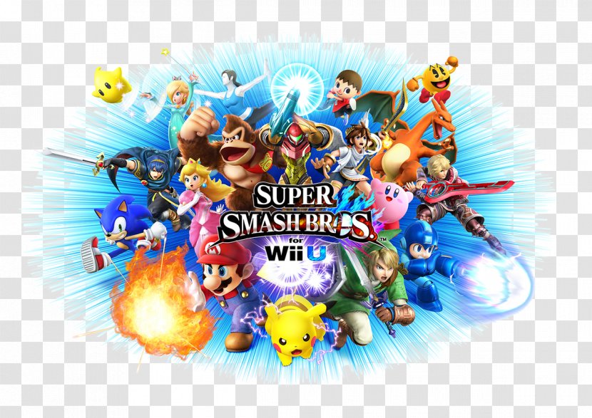 Super Smash Bros. For Nintendo 3DS And Wii U Mario Melee - Fighting Game - Bros Logo Transparent Transparent PNG