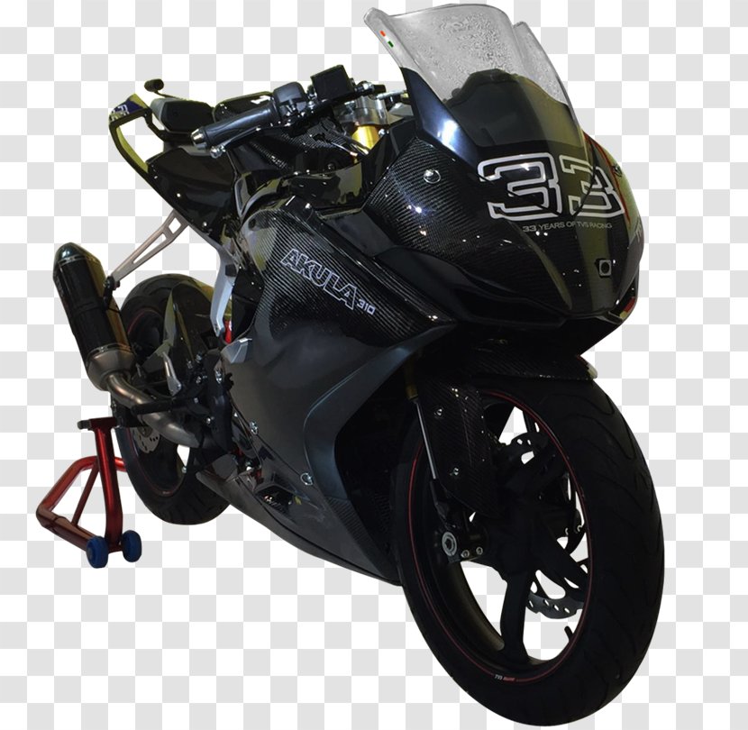 Auto Expo Motorcycle TVS Apache RR 310 Motor Company - Wheel Transparent PNG