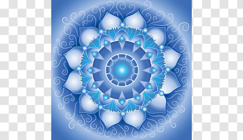 El Poder De Los Mandalas Vishuddha Chakra Sacred Geometry - Organism - Throat Transparent PNG
