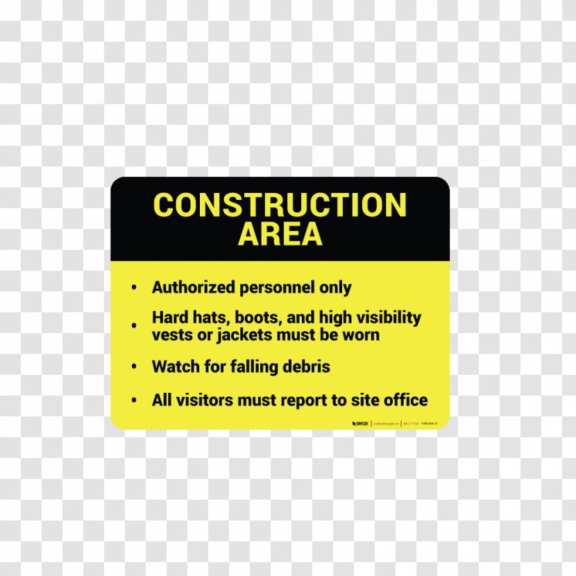 Architectural Engineering Construction Site Safety Wall Font Transparent PNG