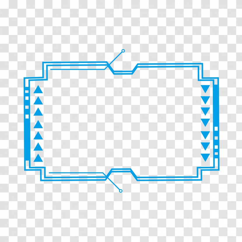 Border Line Design - Text - Rectangle Diagram Transparent PNG
