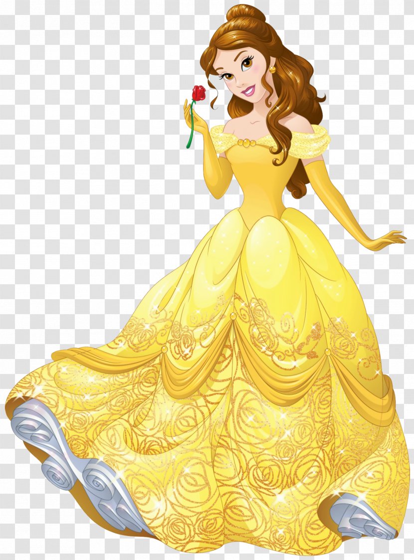 Belle Ariel Cinderella Princess Aurora Rapunzel - Figurine - Disney Transparent PNG