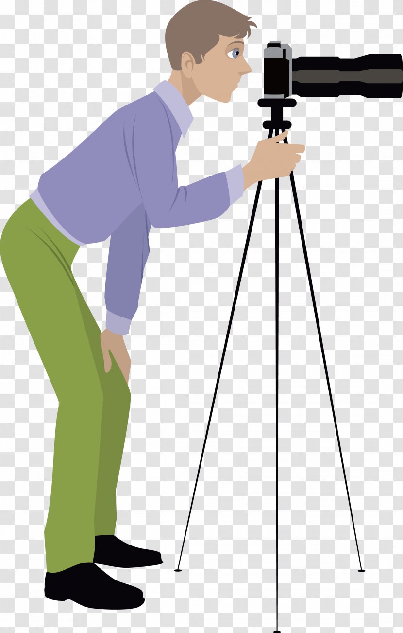 Photography Photographer Drawing - Technology - Vector Transparent PNG