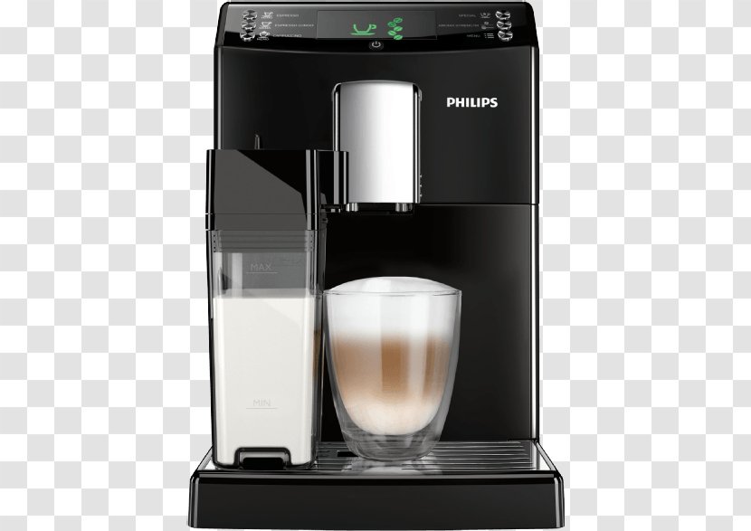 Coffee Espresso Machines Cappuccino HD8834/01, Vollautomat Hardware/Electronic - Philips 4000 Series Phh4000 Transparent PNG