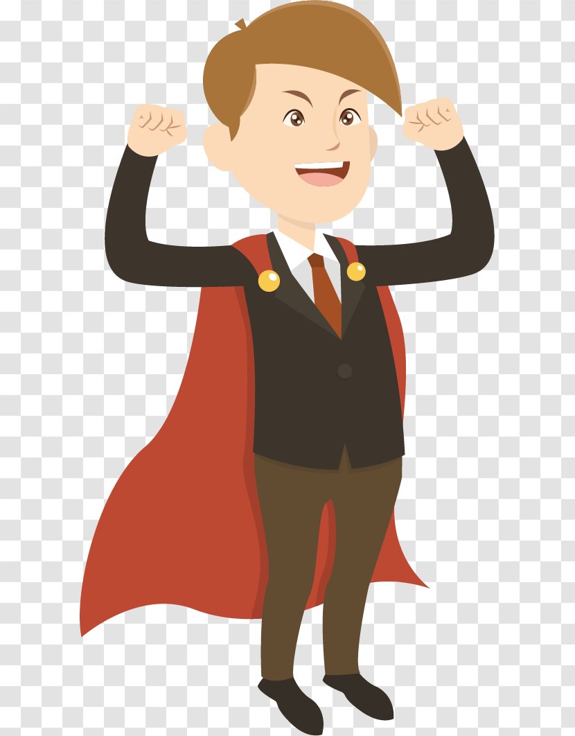 Clark Kent Euclidean Vector Illustration - Cartoon - Superman Villain Business Transparent PNG