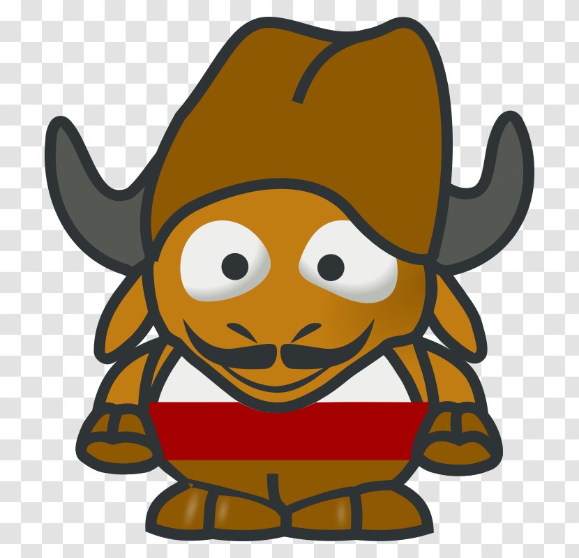 Wildebeest GNU Clip Art - Fictional Character - Yak Animal Picture Transparent PNG