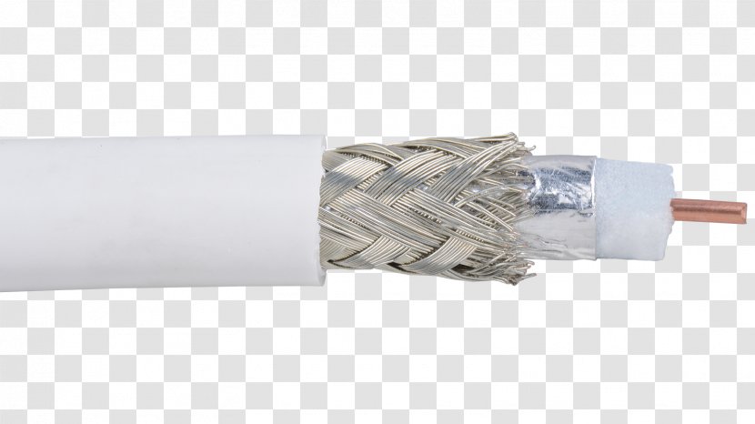 Electrical Cable Coaxial RG-6 Television Conductor - Wire Transparent PNG