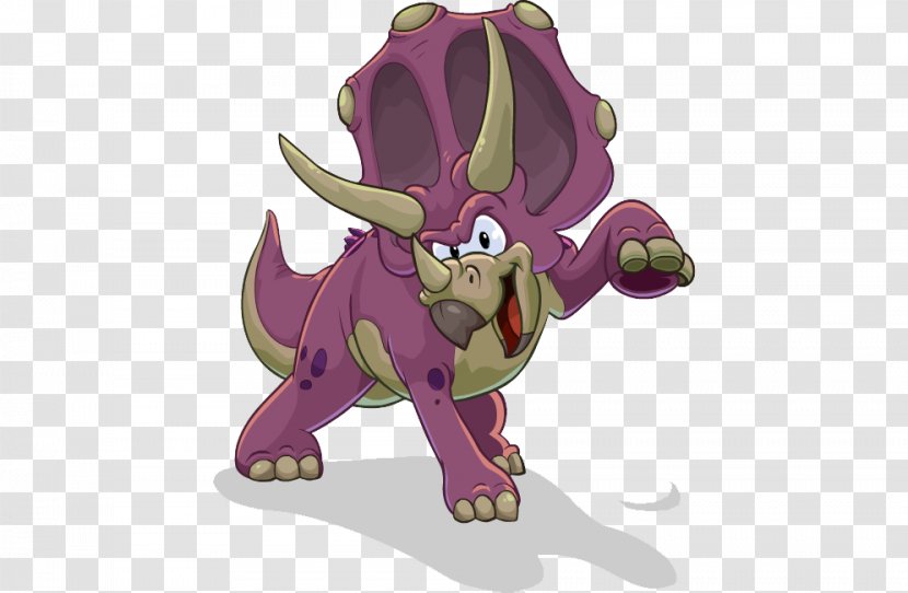 Club Penguin Island Triceratops Dinosaur Transparent PNG