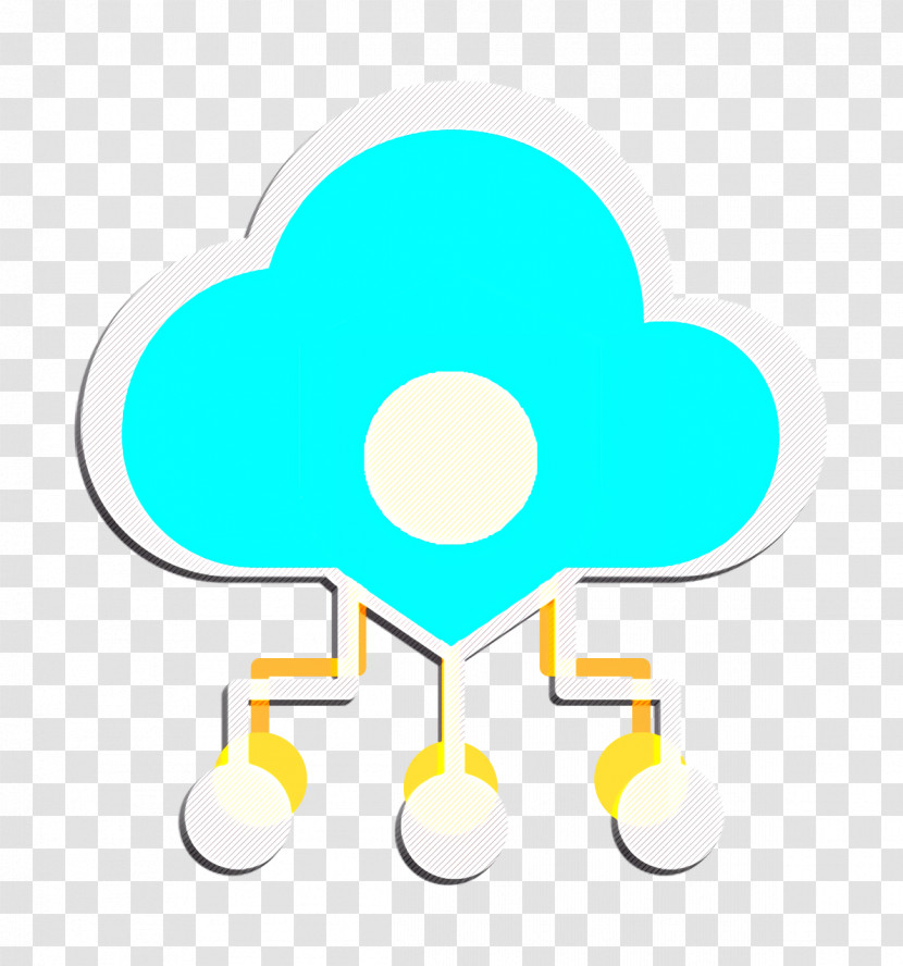 Cyber Icon Cloud Icon Safe Icon Transparent PNG