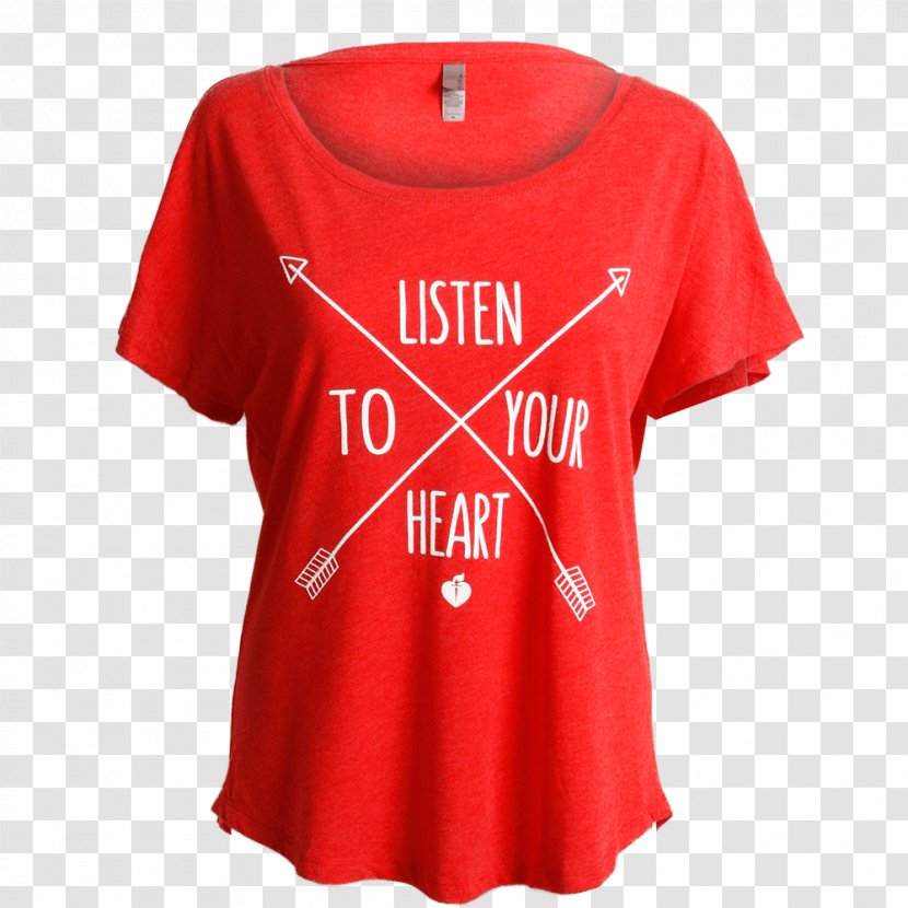 T-shirt Kansas City Chiefs Sleeve Clothing Adidas - Heart - Heart-shaped Tattoo Transparent PNG