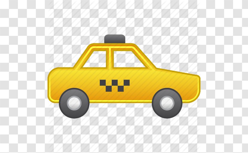 Taxi Cartoon - Product Transparent PNG