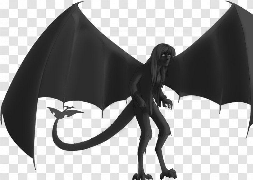 Legendary Creature - Black And White - Fictional Character Transparent PNG