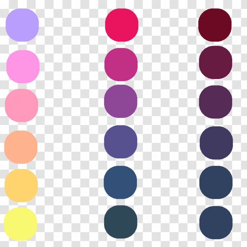 Color Scheme Drawing Pixel Pastel - Kitty Pryde - Vaporwave Palette Hex Codes Transparent PNG