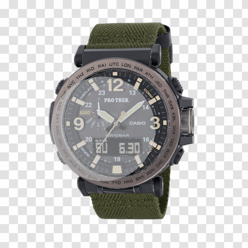 Amazon.com Pro Trek Watch Casio Brand Transparent PNG