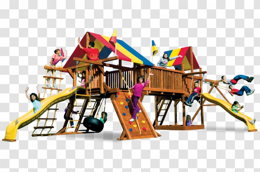 Playground King | Rainbow Play Systems Florida Swing Outdoor Playset Amusement Park - Equipment - Double Yosemite Transparent PNG