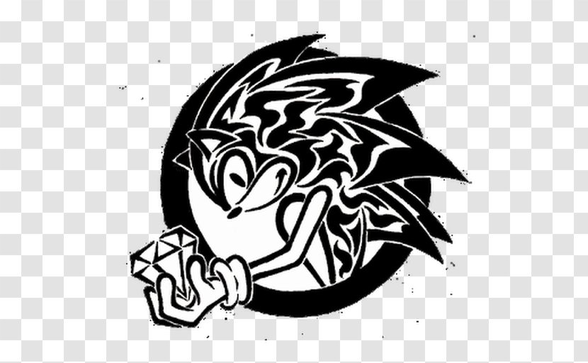 Tattoo Artist Sonic The Hedgehog Clip Art - Drawing Transparent PNG