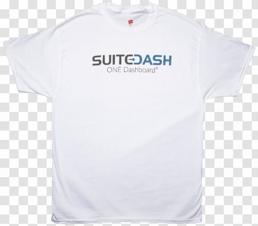 T-shirt Logo Sleeve Font - Top - White Short Transparent PNG
