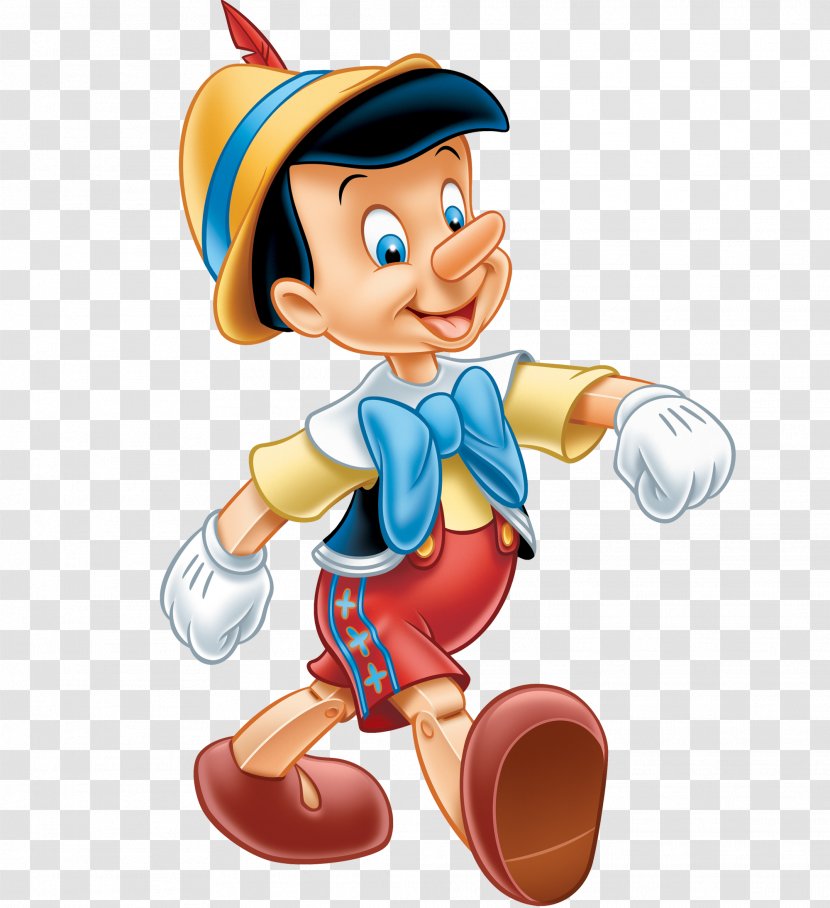 Pinocchio Jiminy Cricket Geppetto The Walt Disney Company - Cartoon - Clipart Transparent PNG
