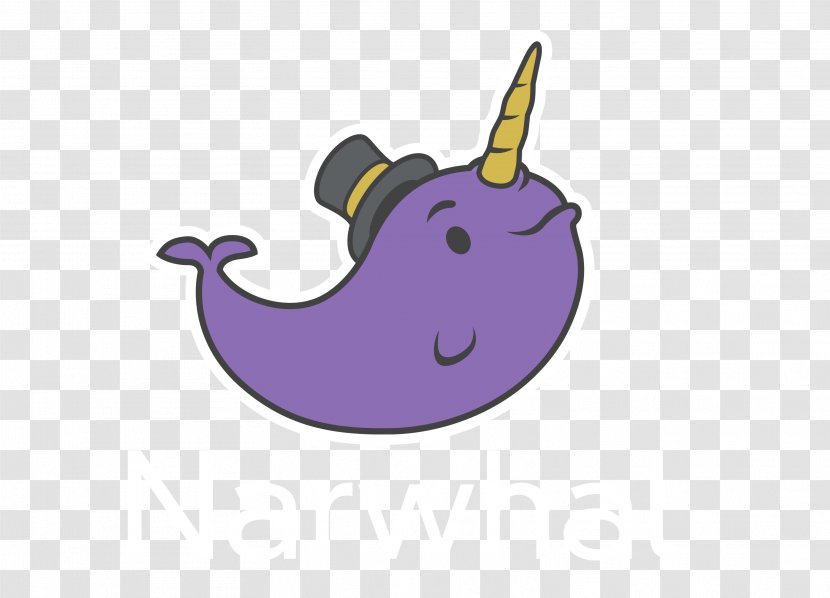 Narwhal Cartoon Clip Art - Character Transparent PNG