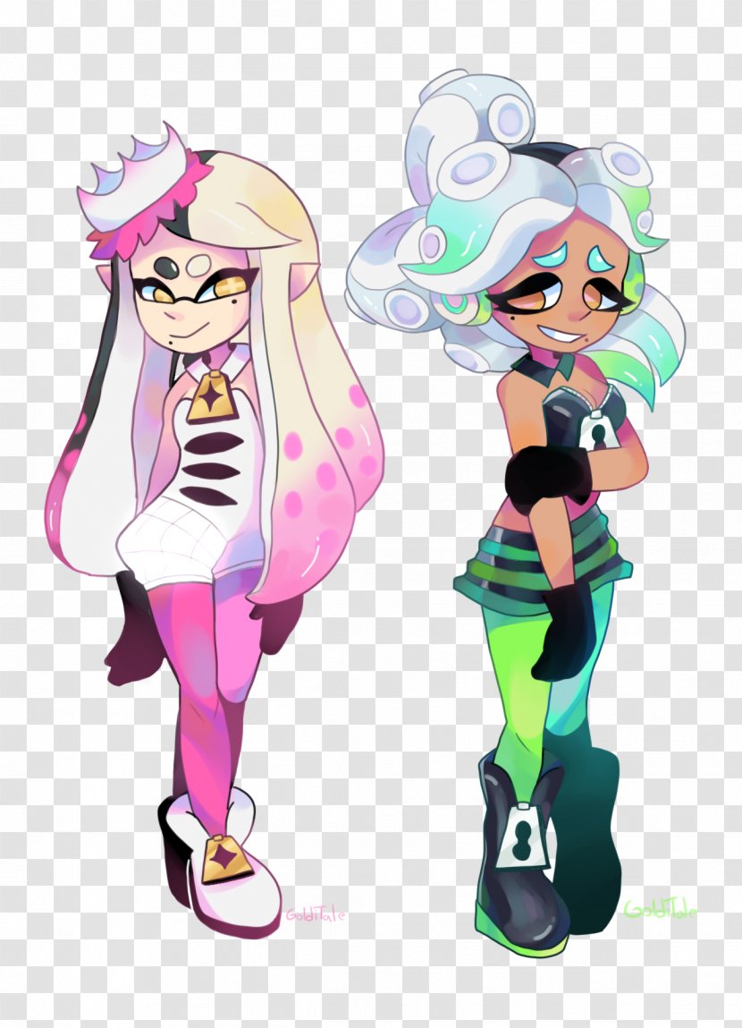 Splatoon 2 Pearl Video Game - Mythical Creature Transparent PNG