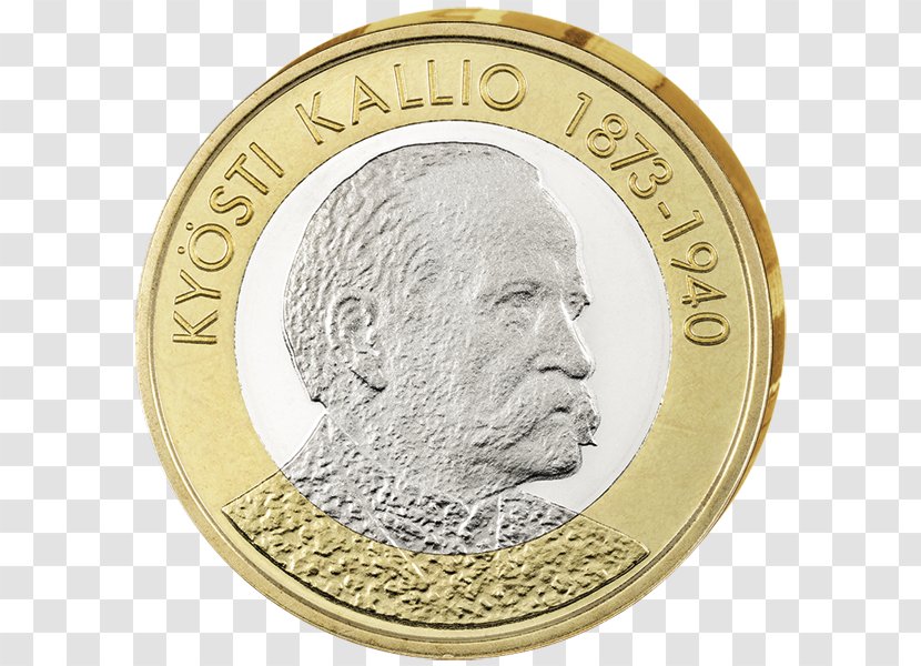 Finland 2 Euro Commemorative Coins - Coin - Hamburg Printing Transparent PNG