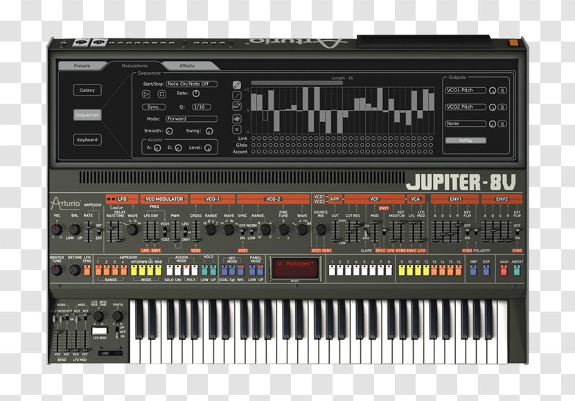 Roland Jupiter-8 Jupiter-4 SH-101 Minimoog Sound Synthesizers - Electronic Musical Instrument - Jupiter 4 Transparent PNG