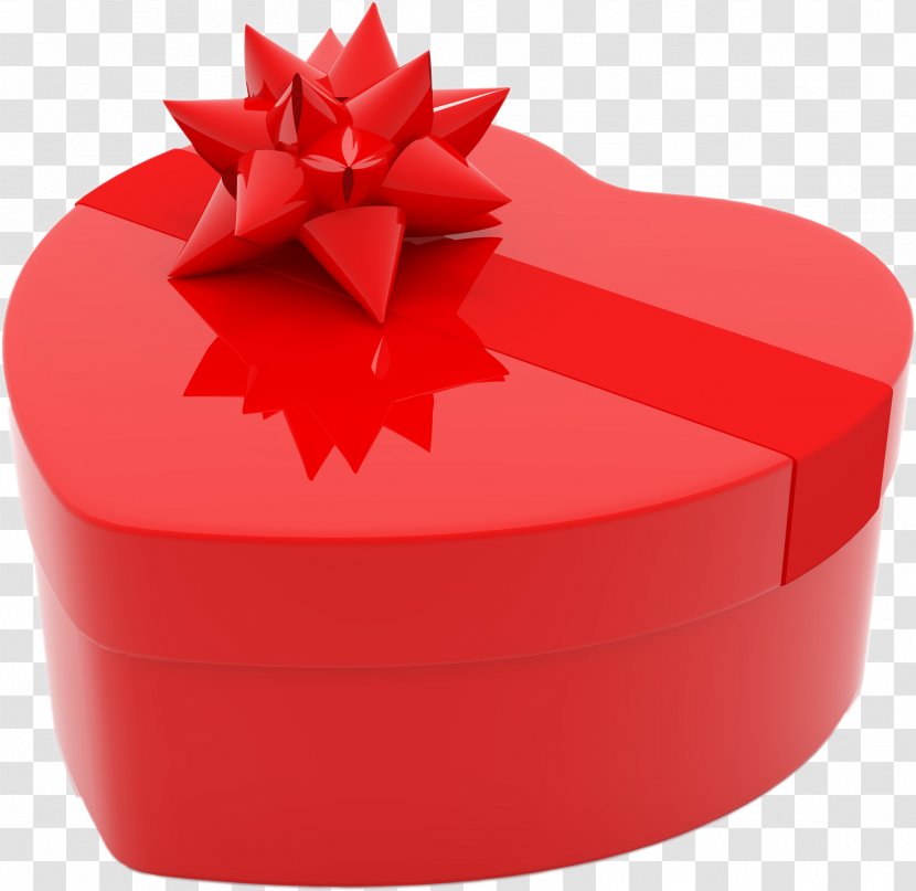 Heart-Shaped Box Valentine's Day Gift - Heart Transparent PNG