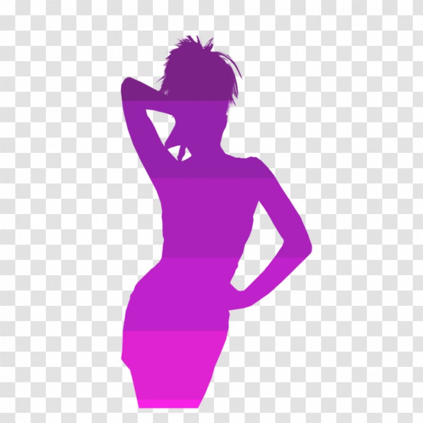 Shoulder Pink M Silhouette H&M Clip Art - Hip Transparent PNG