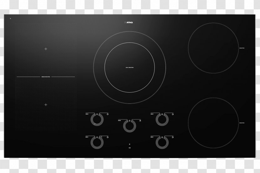 Induction Cooking Ranges Electromagnetic Glass Major Appliance - Kitchen Transparent PNG
