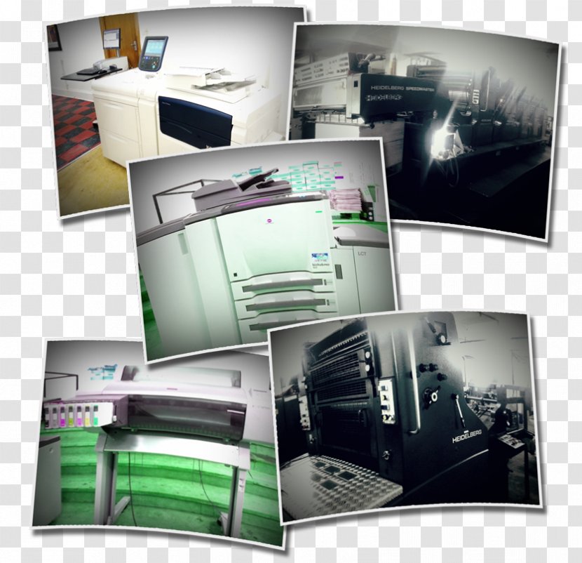 Brand Advertising - Digital Printing Machine Transparent PNG