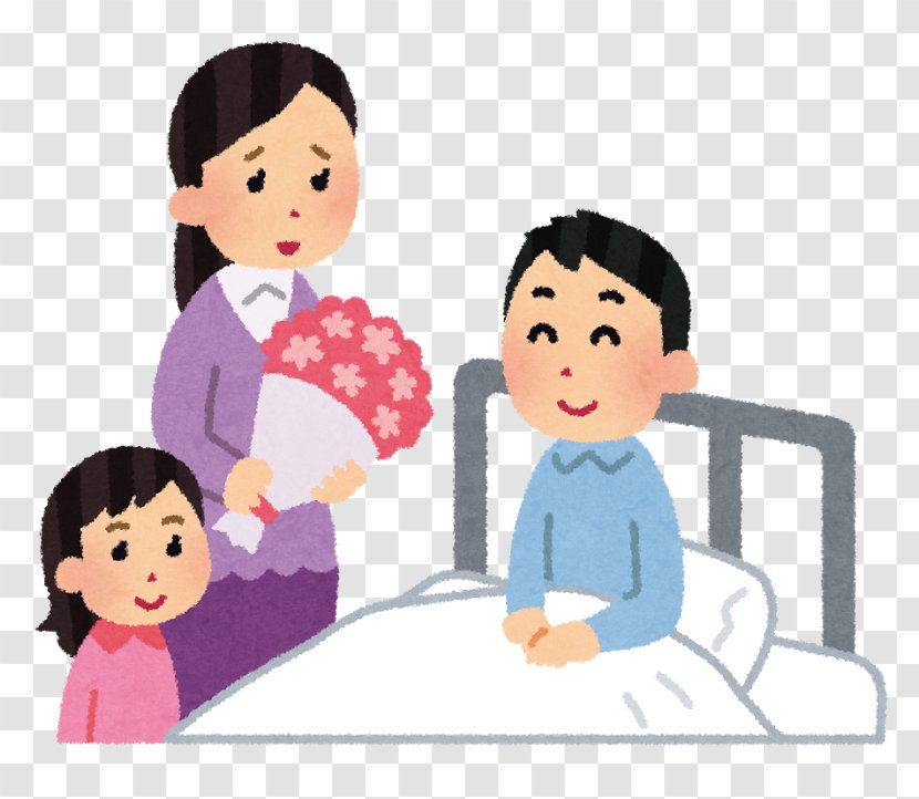 お見舞い 暑中見舞い Hospital Etiquette Child - Frame - Family Of 5 Transparent PNG