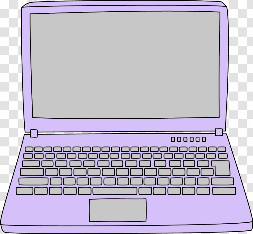 Netbook Laptop Computer Clip Art - Monitors Transparent PNG