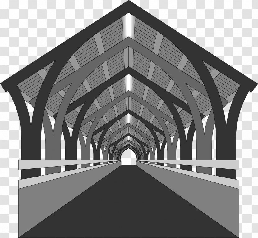 Bridge–tunnel Road Windows Metafile - Roof - Bridge Transparent PNG