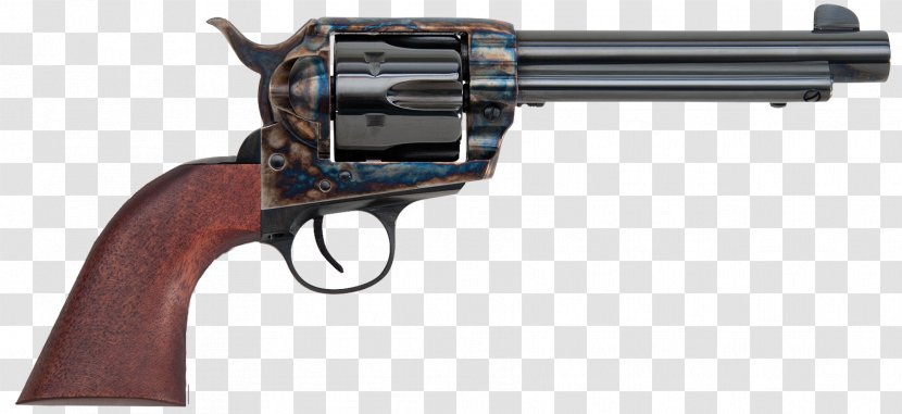 Colt Single Action Army .45 Revolver .357 Magnum Firearm - Cartoon Transparent PNG