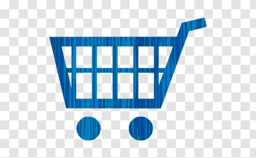 Shopping Cart Online - Blue Transparent PNG