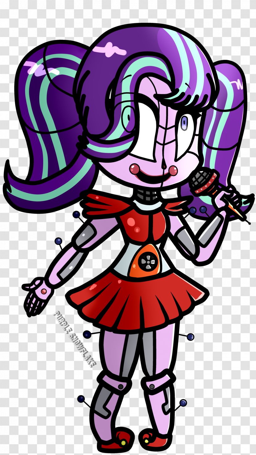 Five Nights At Freddy's: Sister Location Art YouTube Circus - Line Transparent PNG