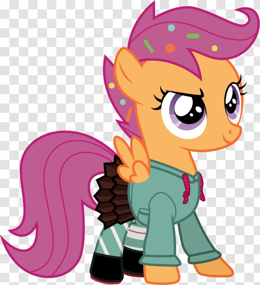 Rainbow Dash Scootaloo Pinkie Pie Twilight Sparkle Pony - Heart - Wreck It Ralph Transparent PNG