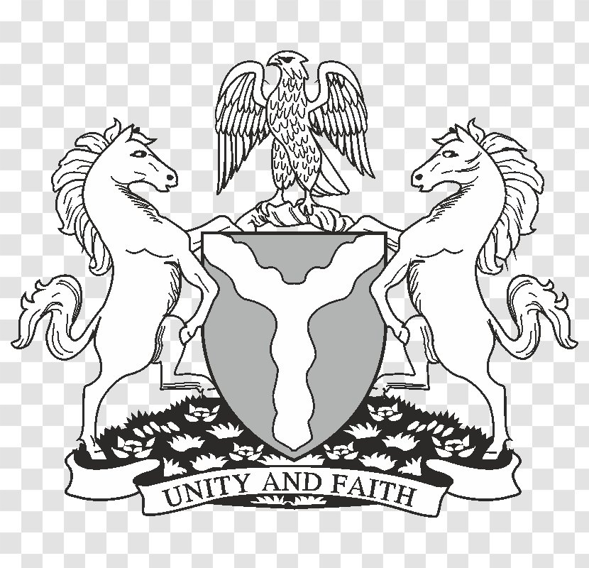 Coat Of Arms Nigeria Drawing P.M. News - Fictional Character - Somalia Transparent PNG