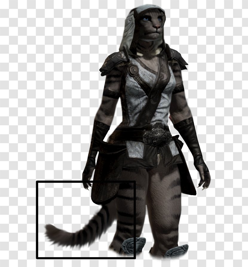 Tail Hair Character The Elder Scrolls Online Game Engine - Black - Adornment Transparent PNG