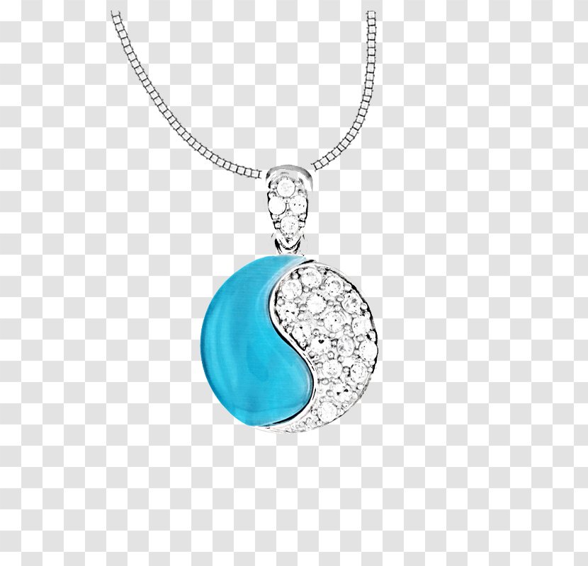 Turquoise Necklace Jewellery - Diamond - Jewelry Transparent PNG