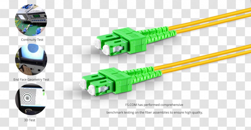 Network Cables Single-mode Optical Fiber Connector Cable Transparent PNG