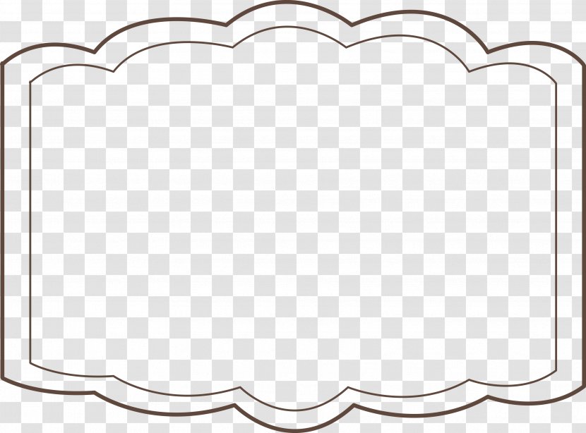 Picture Frames Product Pattern Font Line Art - Black And White - Baby Frame Transparent PNG
